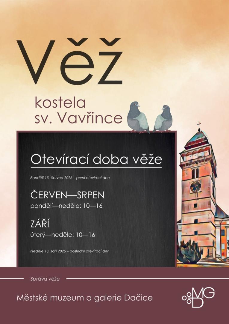 Otvírací doba věže Otvírací doba věže