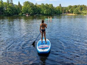 paddleboardy na Zvůli